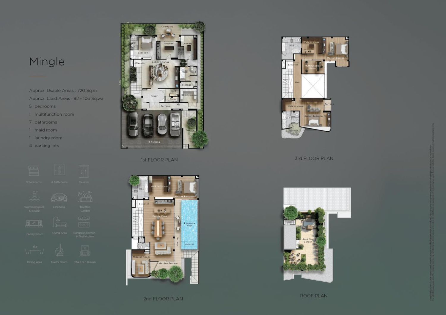 PYCHE Pattaya-Motorway | Luxury Modern Tropical Single Homes, Only 40 Units, Starting at 10.29 Million Baht - photo 2