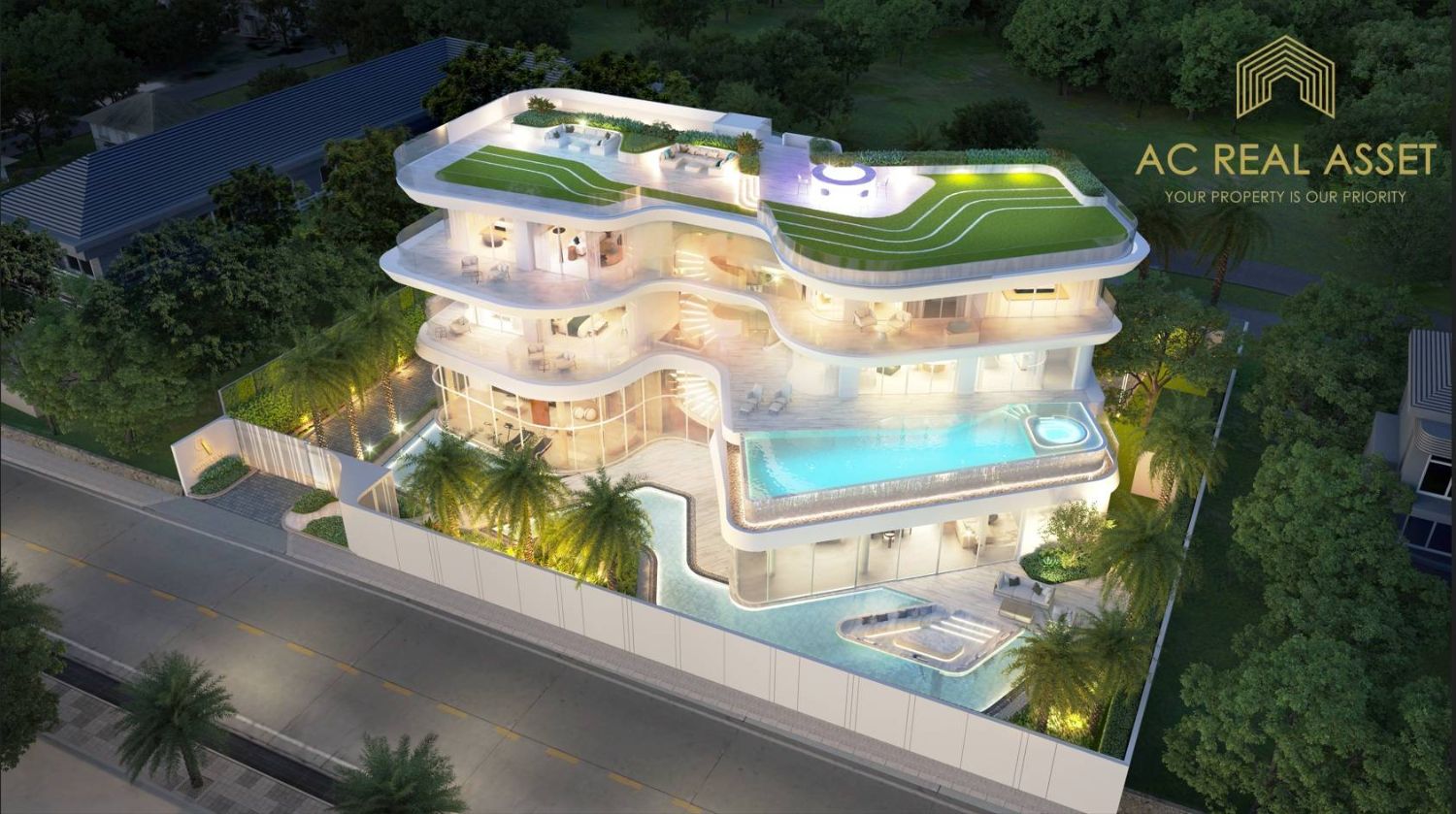 Merge Residence Pattaya, a luxury villa in Pattaya with a private pool, near an international school. - photo 2