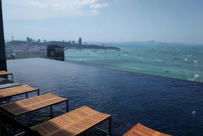 Copacabana Jomtien | High Floor Sea View | 1BR 35sqm | Foreign Quota | 4.55MB