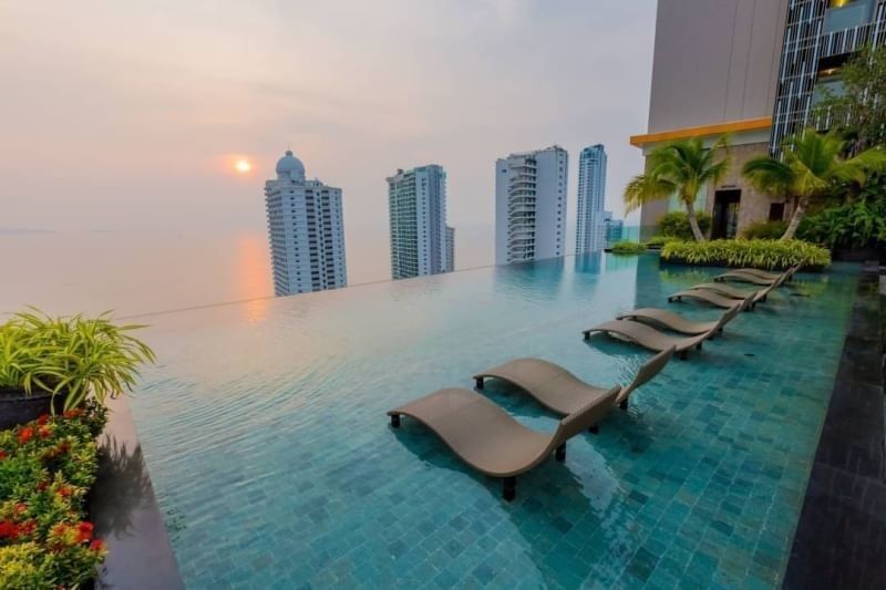 Thamber Pool Villa  Newly built pool villas in Huai Yai-Pattaya, fully furnished, ready to move in, ready to do business, no common fees