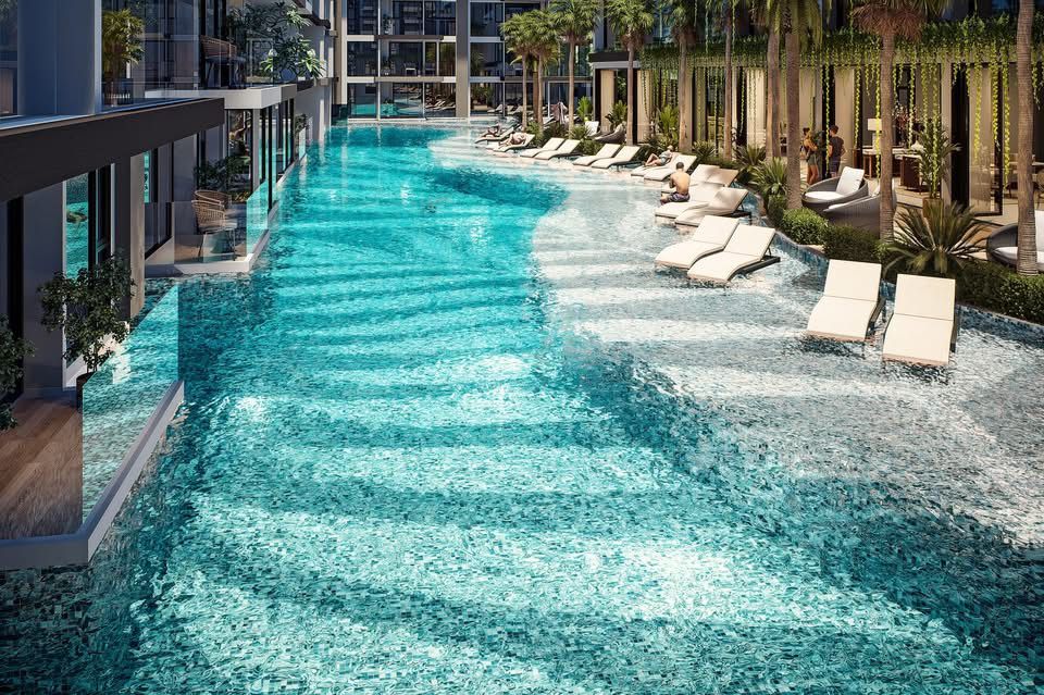 Luxury water park condo The Riviera Beverly hill  jomtien pattaya Receive up to 5 baht of gold - photo 3