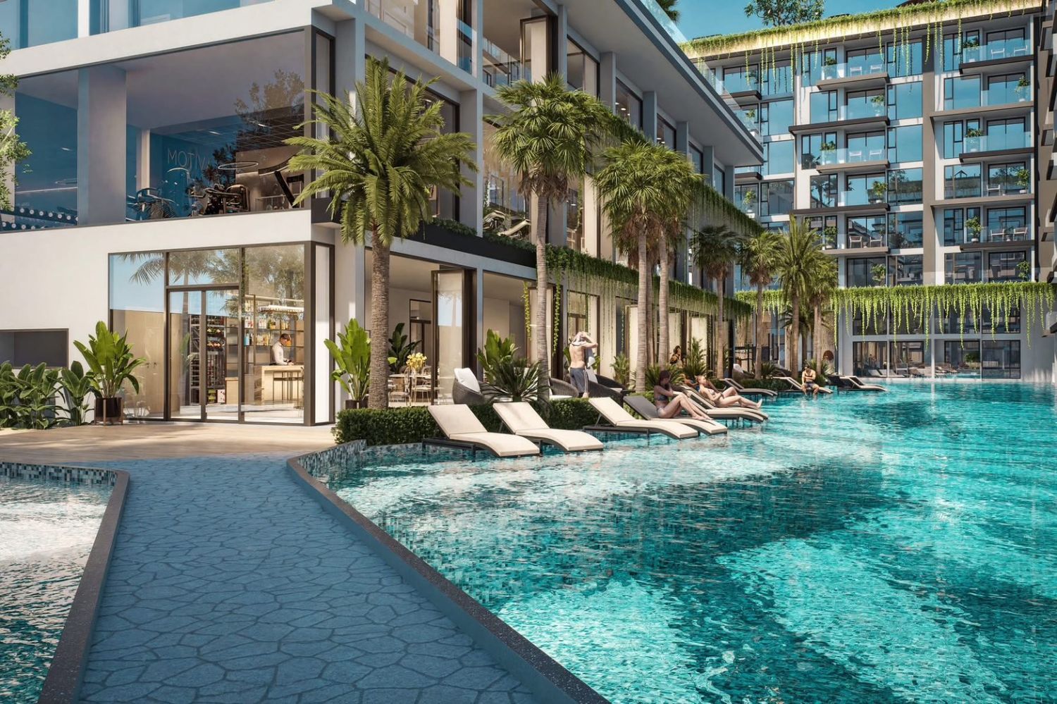 Luxury water park condo The Riviera Beverly hill  jomtien pattaya Receive up to 5 baht of gold - photo 6