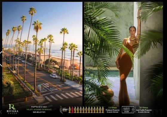 Pattaya Condo for Sale near Jomtien Beach | The Riviera Santa Monica Pattaya Luxury Pattaya condo with sea view, starting from 2.94 million baht, full - photo 12