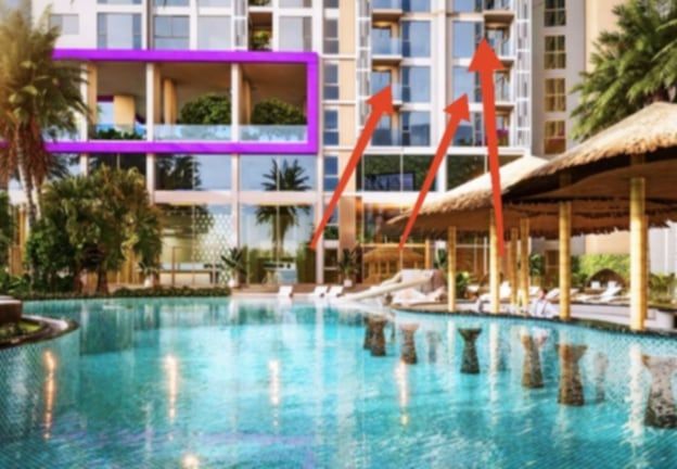 Pattaya Condo for Sale near Jomtien Beach | The Riviera Santa Monica Pattaya Luxury Pattaya condo with sea view, starting from 2.94 million baht, full - photo 20