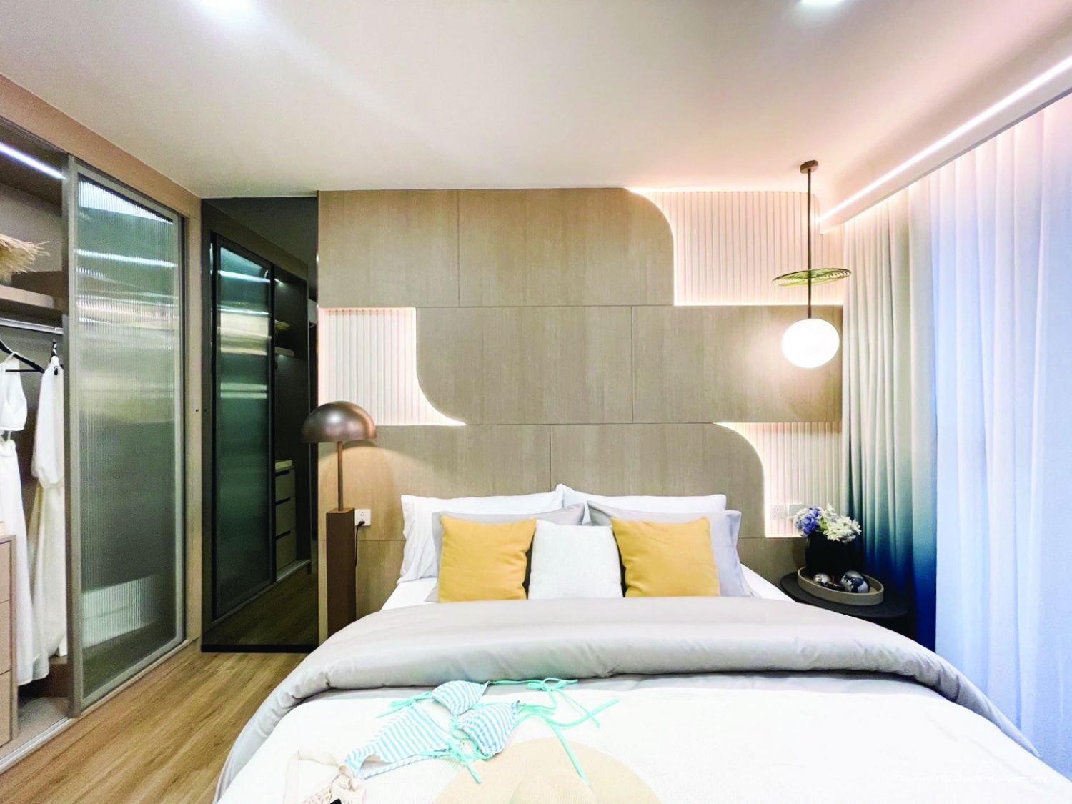 Luxury condo for sale Aquarous Jomtien Pattaya 500m to the beach sea view prime location with rental guarantee 7 % - photo 9