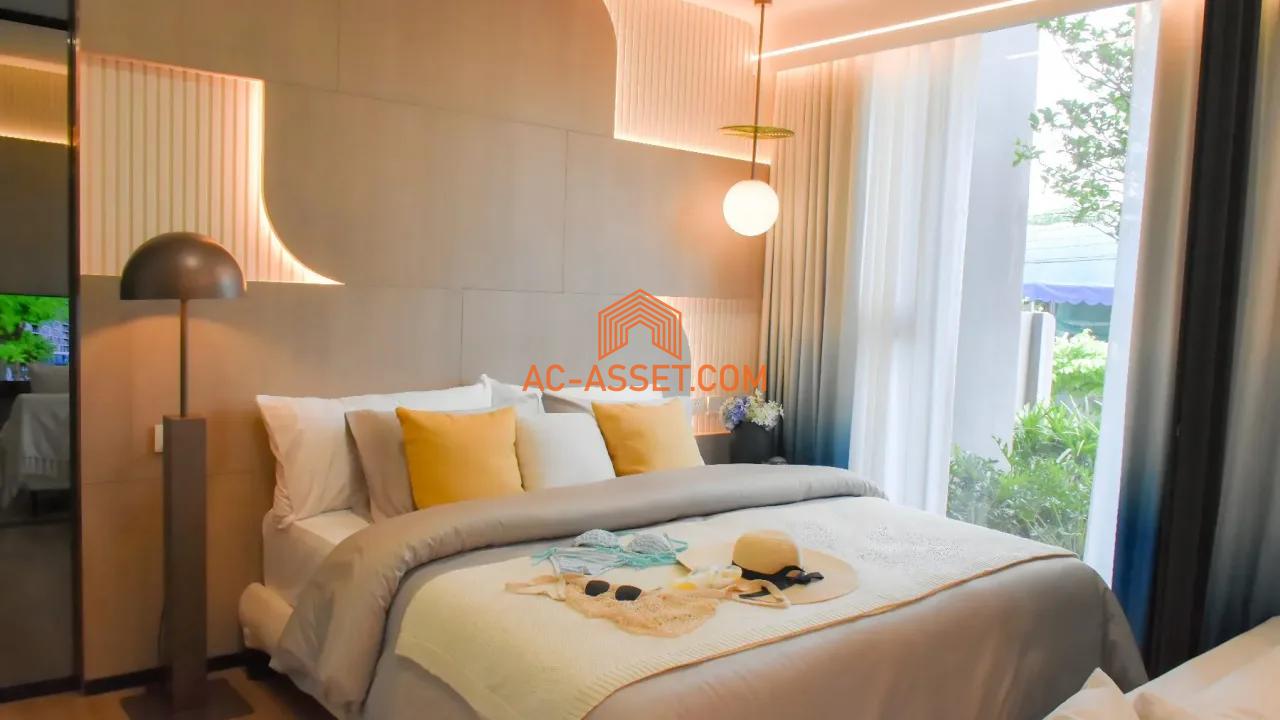 Luxury condo for sale Aquarous Jomtien Pattaya 500m to the beach sea view prime location with rental guarantee 7 % - photo 12