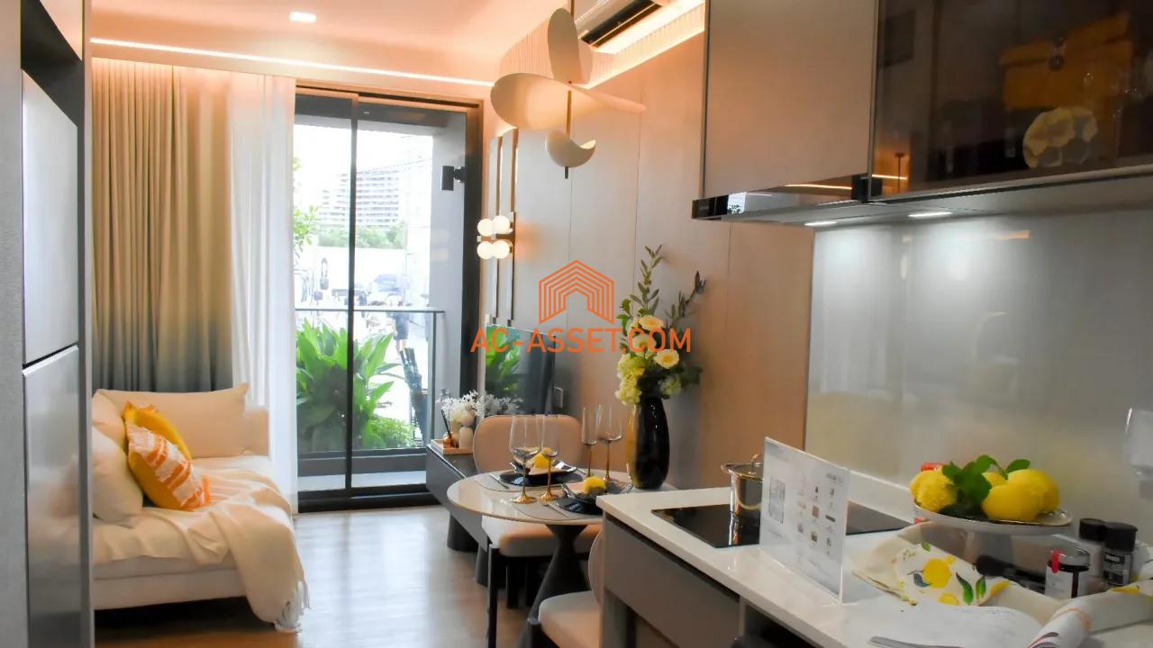 Luxury condo for sale Aquarous Jomtien Pattaya 500m to the beach sea view prime location with rental guarantee 7 % - photo 15