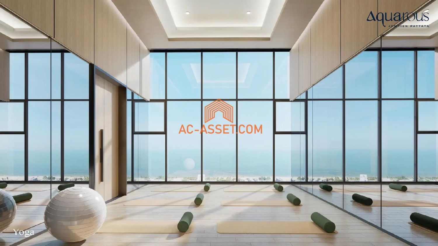 Luxury condo for sale Aquarous Jomtien Pattaya 500m to the beach sea view prime location with rental guarantee 7 % - photo 28