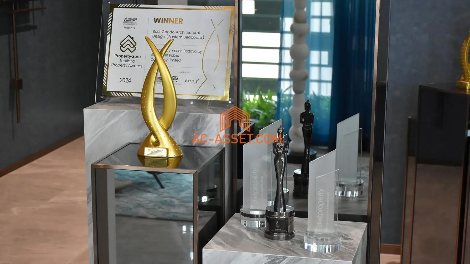 Luxury condo for sale Aquarous Jomtien Pattaya 500m to the beach sea view prime location with rental guarantee 7 % - photo 39