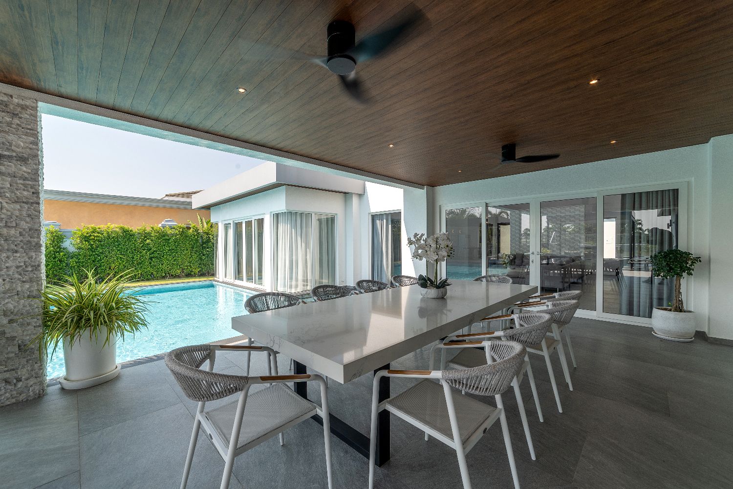 Siam Royal View Villa Melina Single house for sale with swimming pool, Pattaya, fully furnished, ready to move in - photo 25