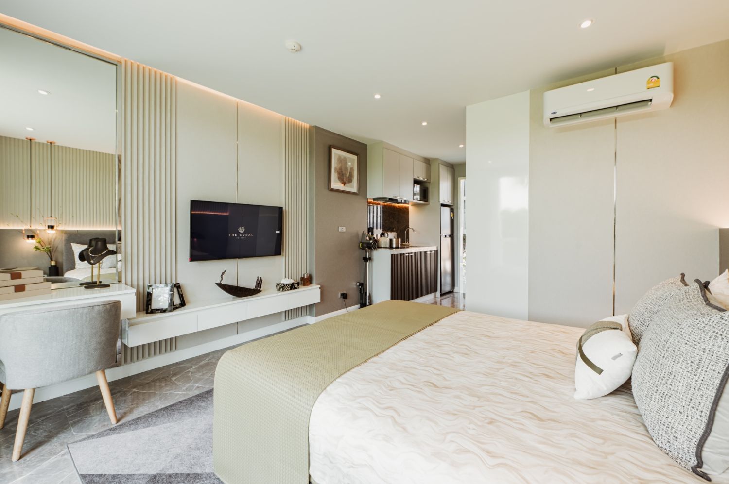 The Coral Pattaya Studio Room Garden view Fully Furnished Pattaya - photo 21